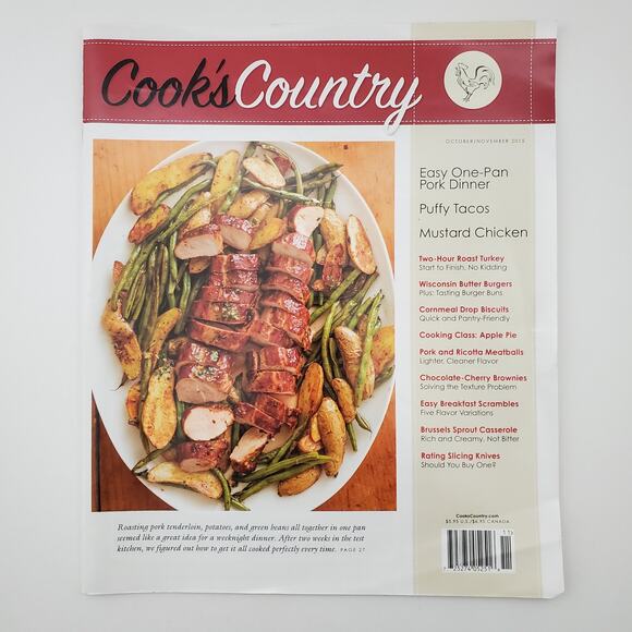 Cook's Country Magazine 2015 LOT of 7 Cooking Recipes - Picture 15 of 16